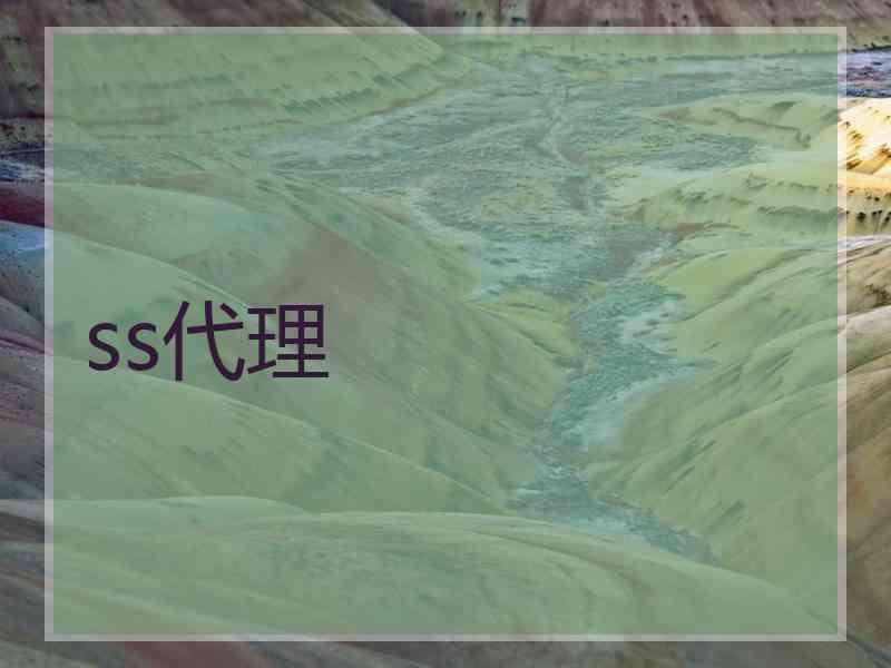 ss代理