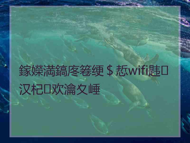 鎵嬫満鎬庝箞绠＄悊wifi韪汉杞欢瀹夊崜