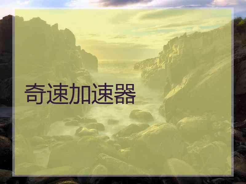 奇速加速器