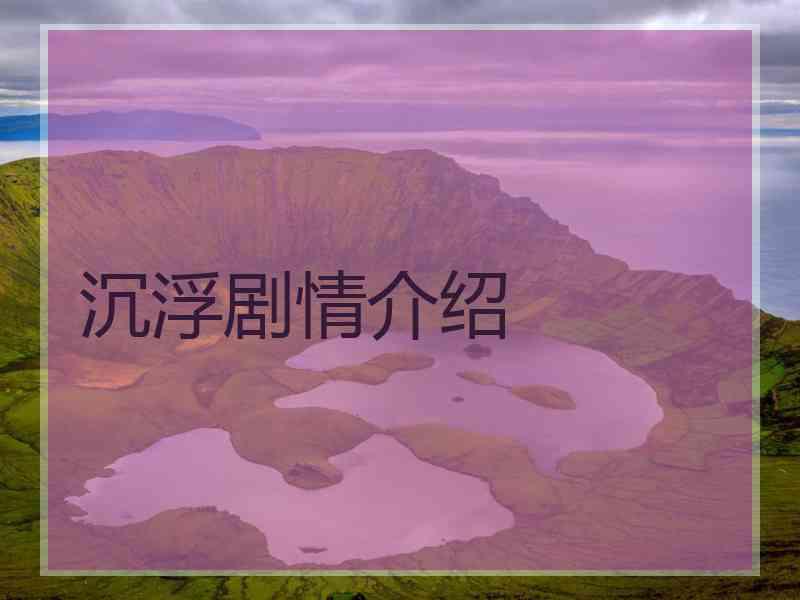 沉浮剧情介绍