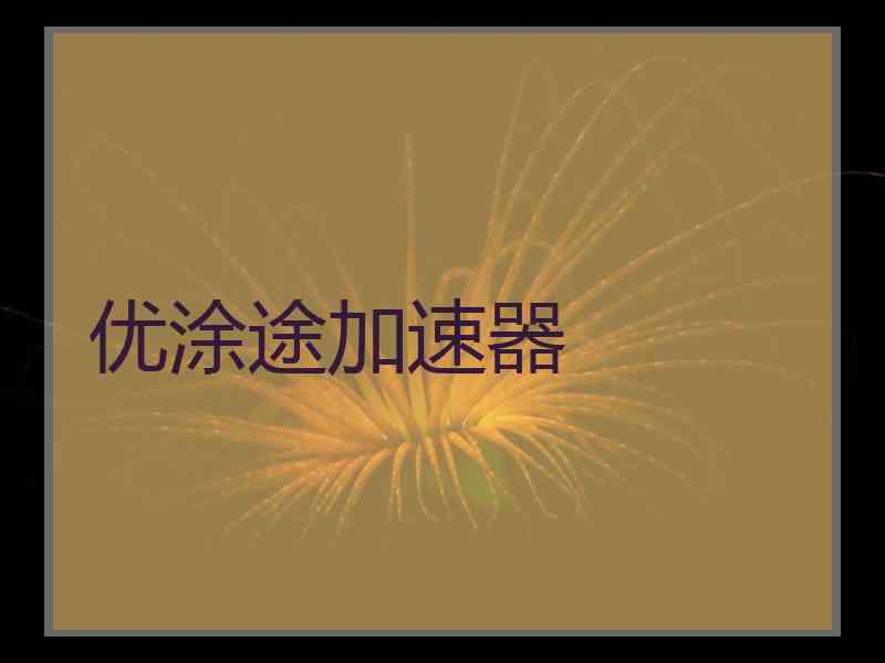 优涂途加速器