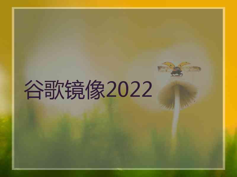 谷歌镜像2022