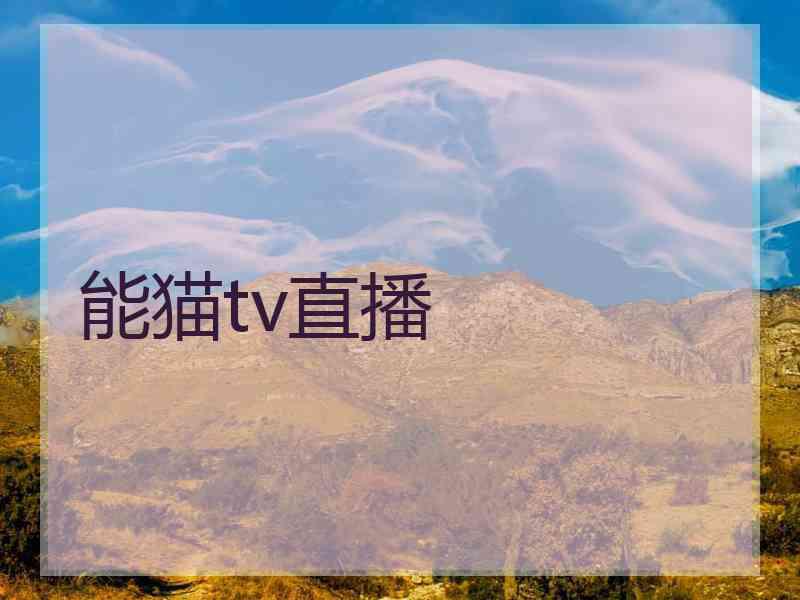 能猫tv直播