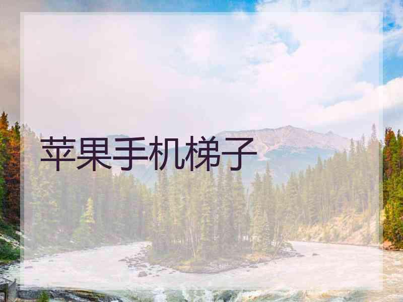 苹果手机梯子
