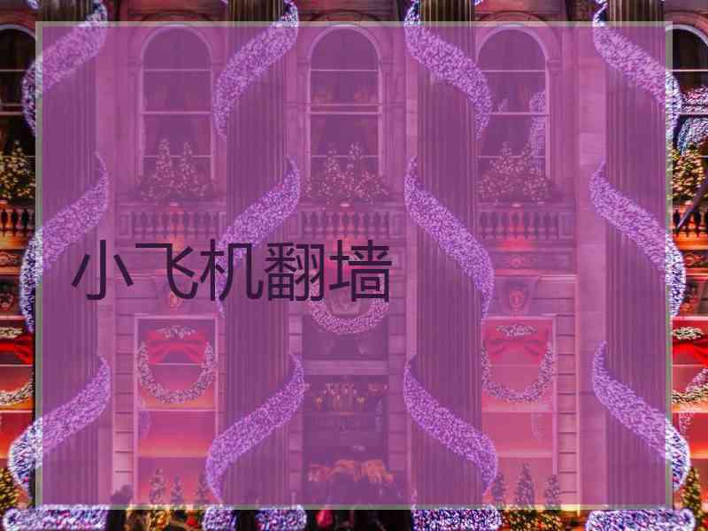 小飞机翻墙