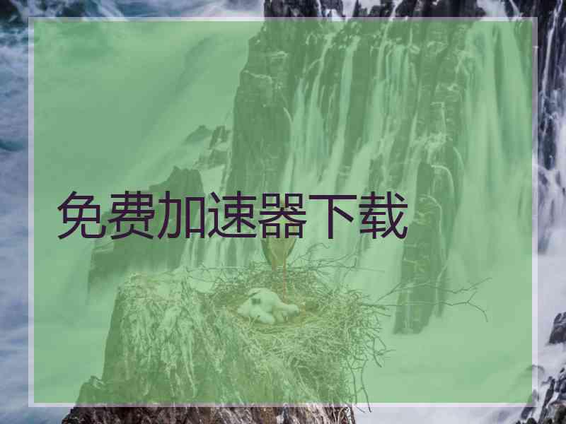 免费加速器下载