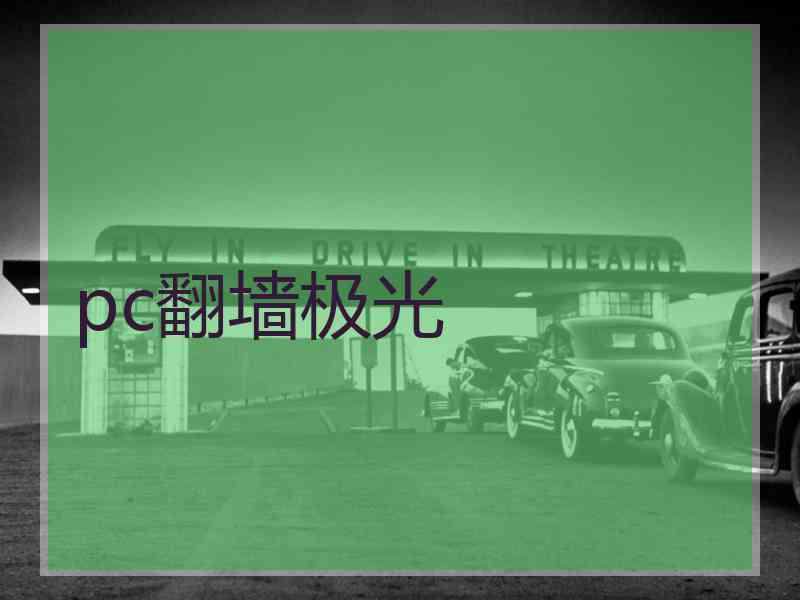 pc翻墙极光