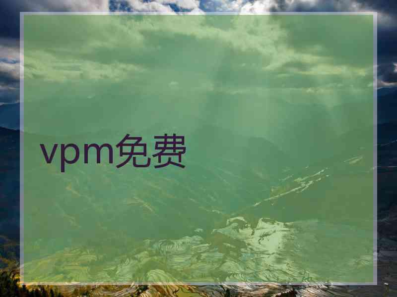 vpm免费