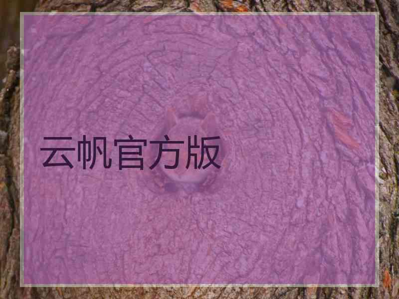 云帆官方版