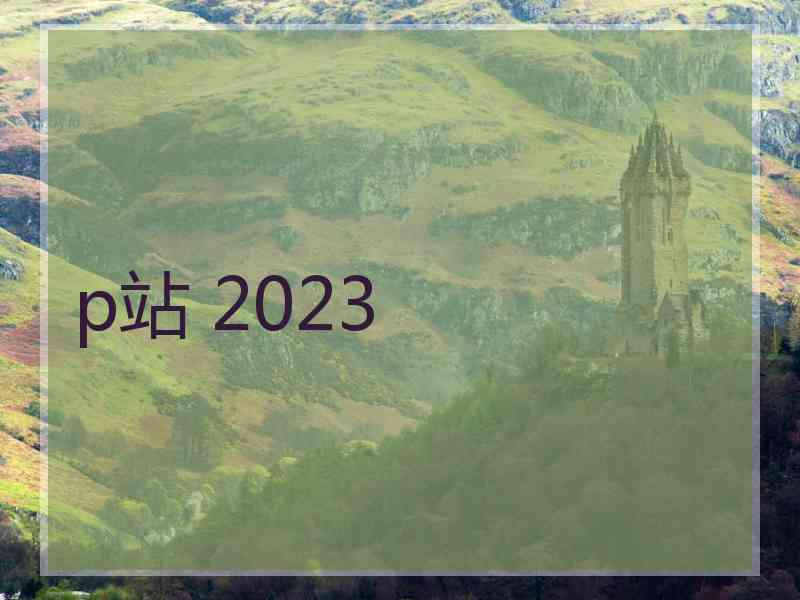 p站 2023