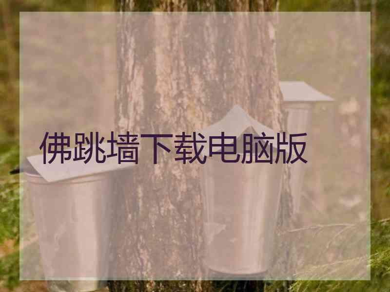 佛跳墙下载电脑版