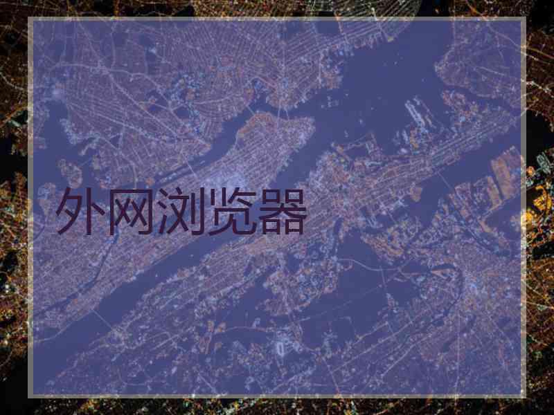 外网浏览器