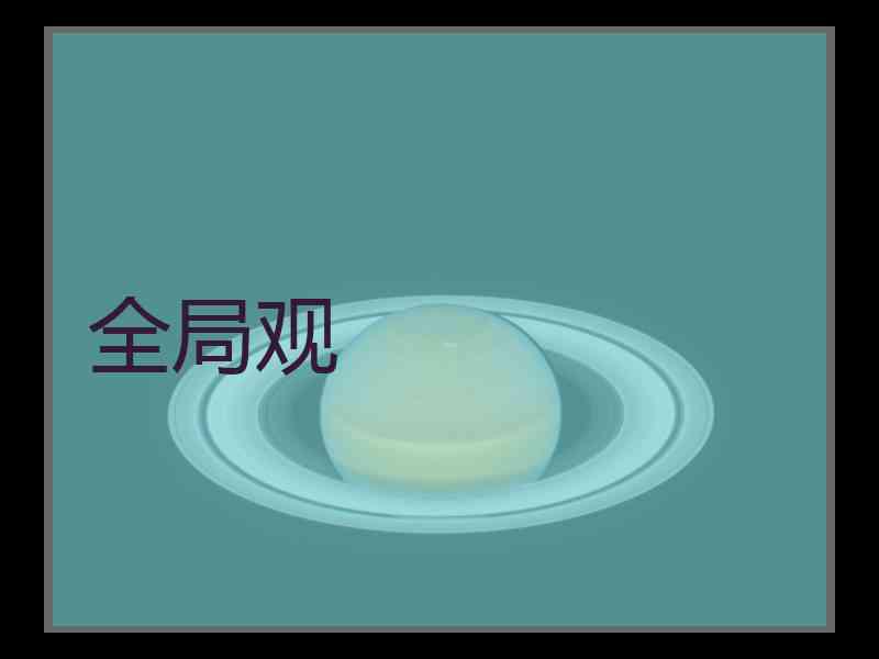 全局观