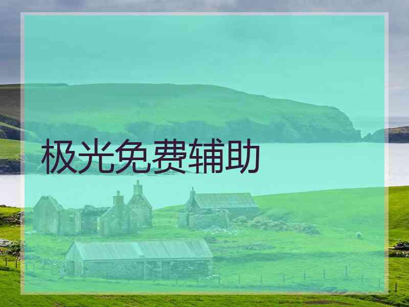 极光免费辅助