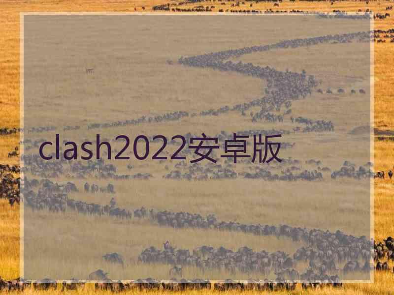 clash2022安卓版