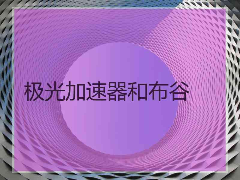 极光加速器和布谷
