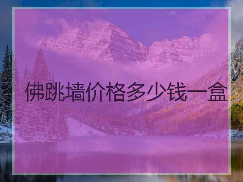 佛跳墙价格多少钱一盒