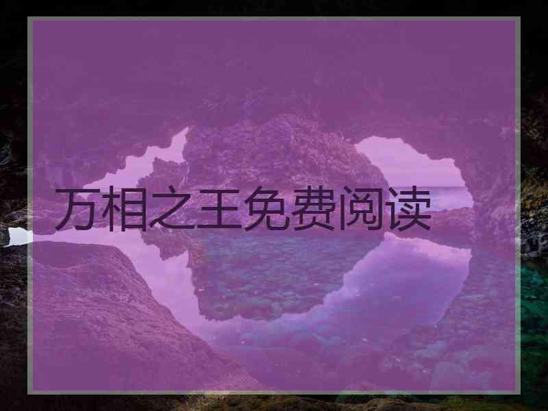 万相之王免费阅读