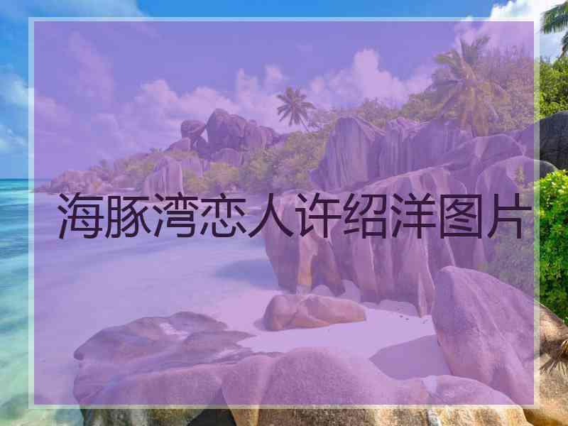 海豚湾恋人许绍洋图片