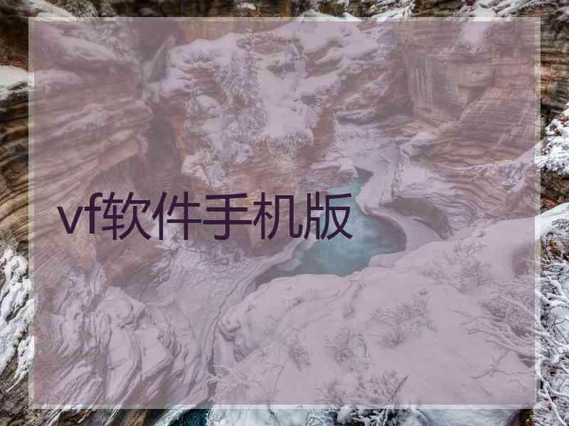 vf软件手机版