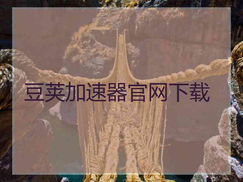 豆荚加速器官网下载