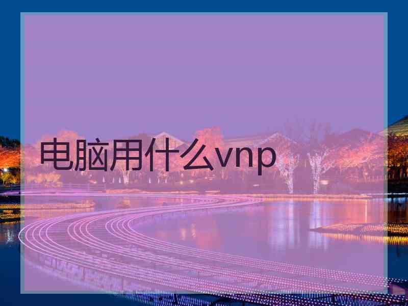 电脑用什么vnp