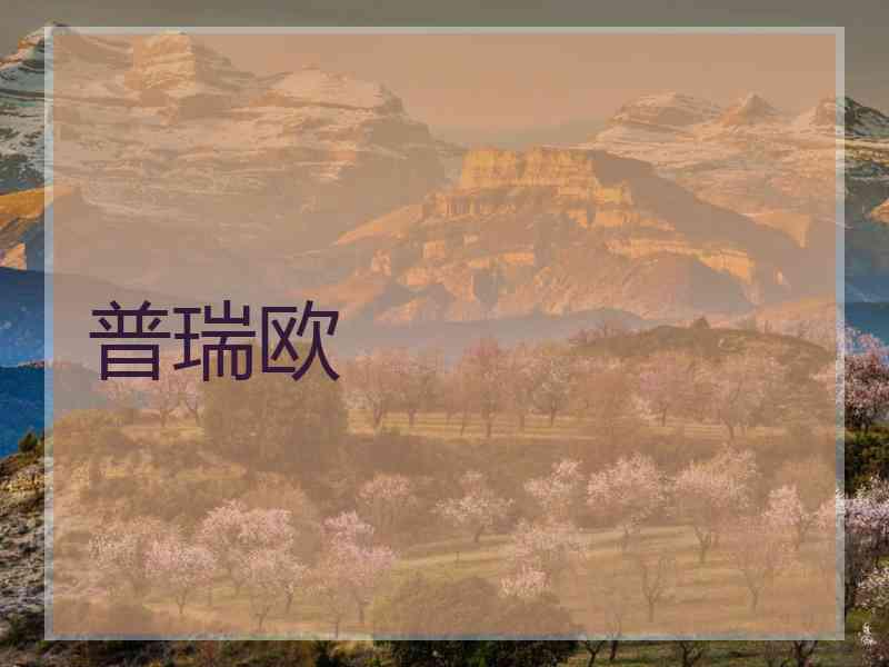 普瑞欧