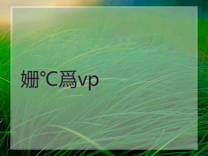 姗℃爲vp