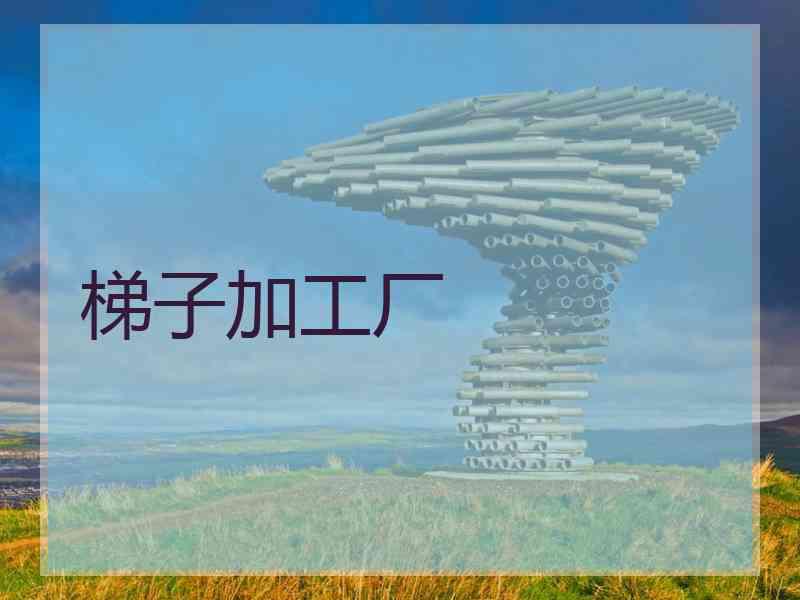 梯子加工厂