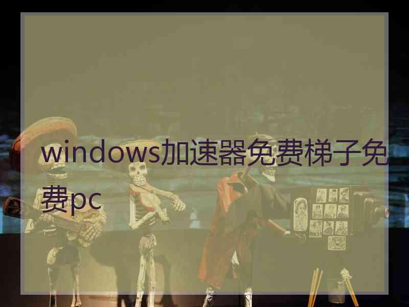 windows加速器免费梯子免费pc