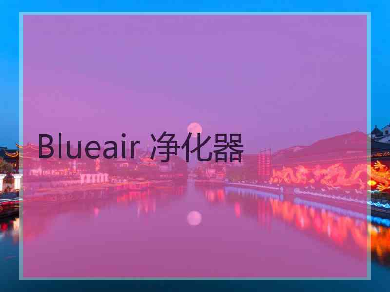 Blueair 净化器