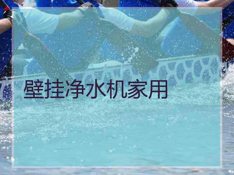 壁挂净水机家用