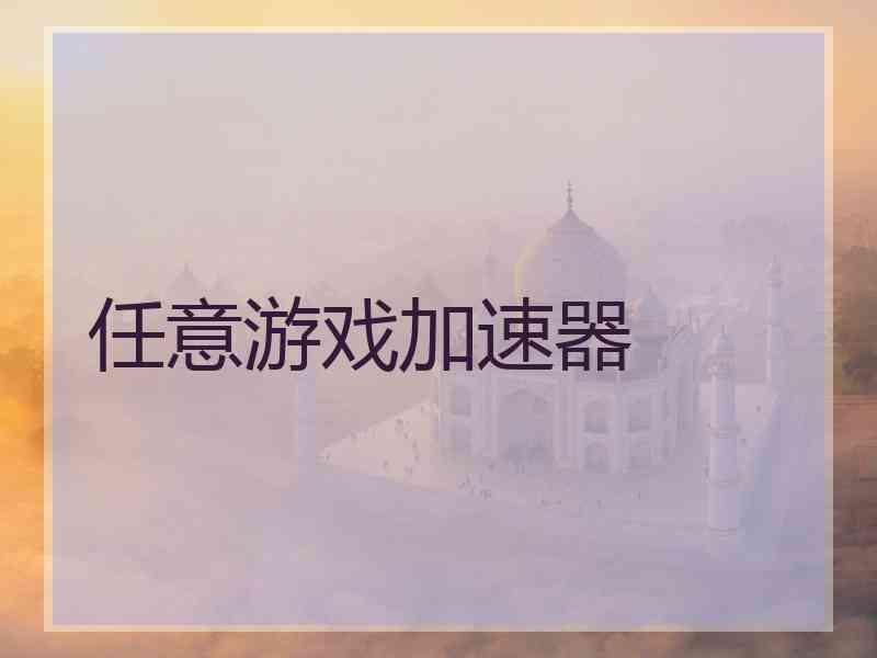 任意游戏加速器