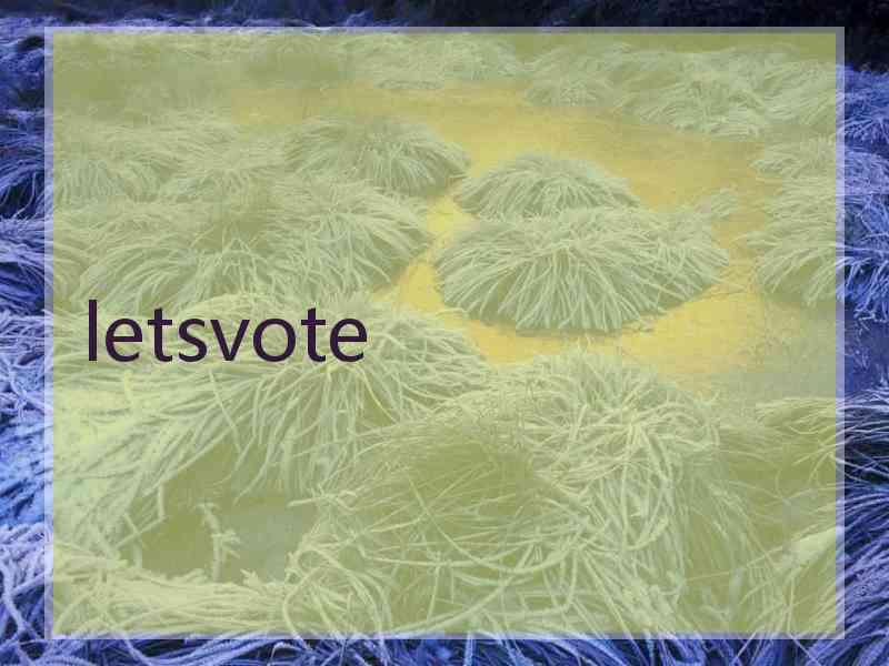 letsvote