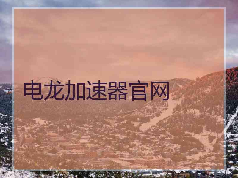 电龙加速器官网