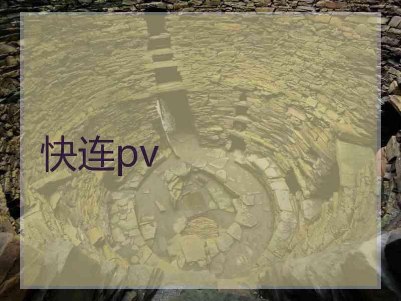 快连pv
