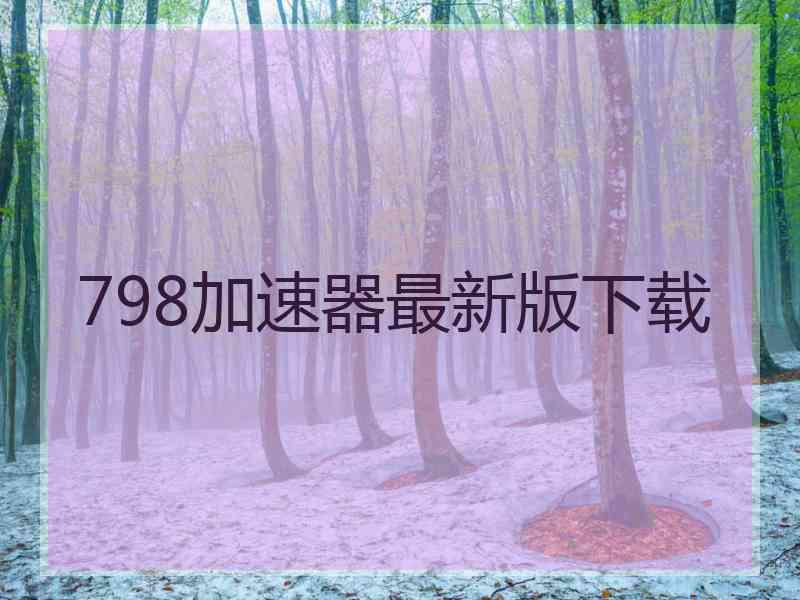 798加速器最新版下载