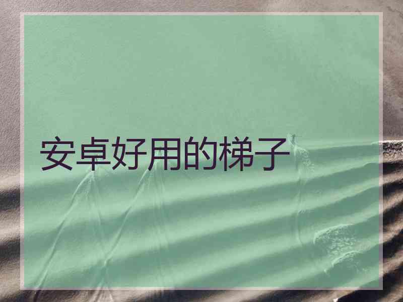 安卓好用的梯子